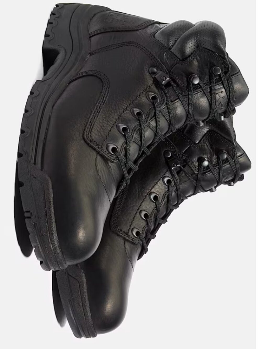 NEW TIMBERLAND PRO TiTAN Men’s 6-inch Work Boots in all Black, Size 11W (Wide) - Picture 3 of 4